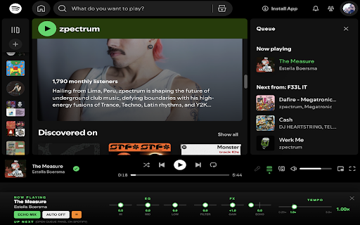 Spotify DJ Mode screenshot