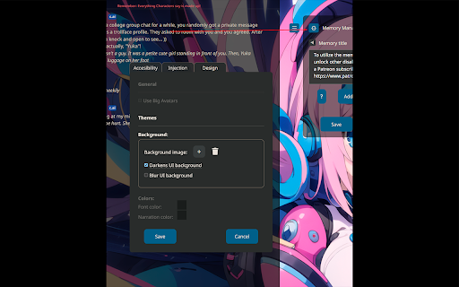 Rinine CharacterAI Tools Lite screenshot