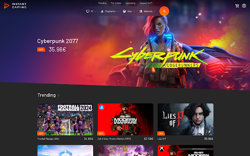 Instant Gaming screenshot
