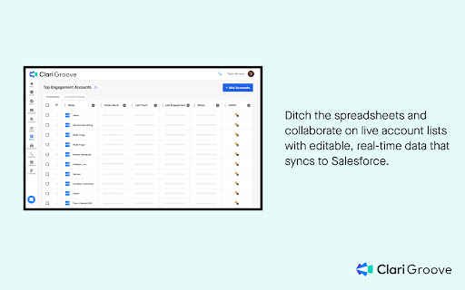 Clari Groove for G-Suite and Microsoft 365 screenshot