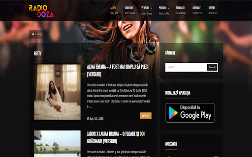 Radio Doza screenshot