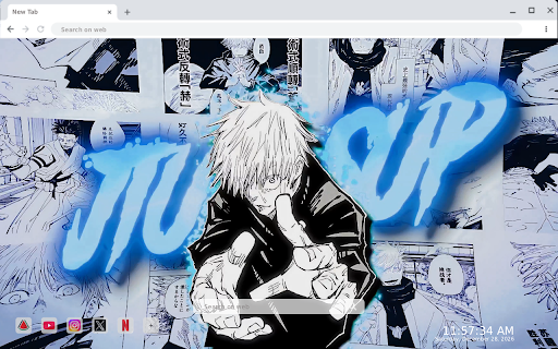 Satoru Gojo Jujutsu Kaisen 3D Live Wallpaper screenshot