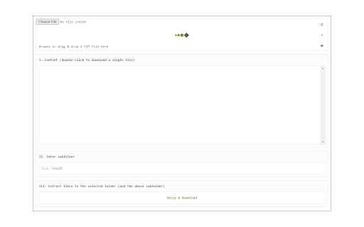 ZIP Reader screenshot