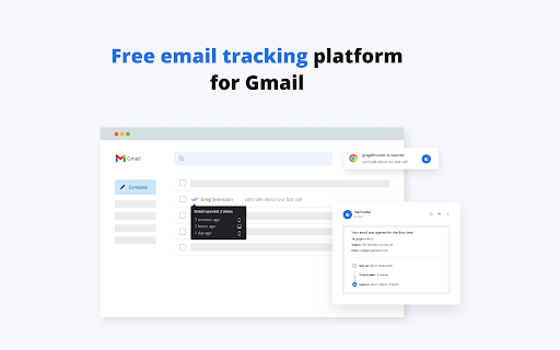 MailTracker: Email tracker for Gmail screenshot