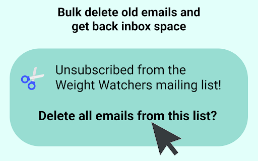 Gmail Unsubscribe Tool by Trimbox screenshot