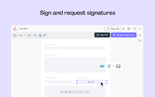 Lumin: PDF Editor, Edit, Sign, Merge, Share and Print PDFs screenshot