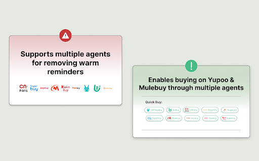 Agent Warning Remover & Quick Buy screenshot