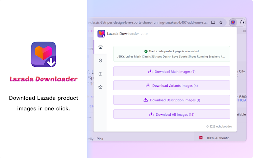 Lazada Downloader - Save Lazada images with one click screenshot