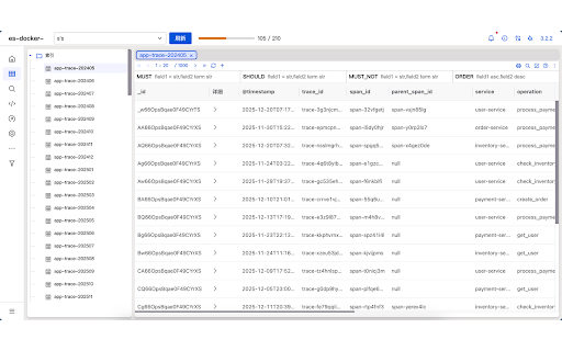 ES Client – Elasticsearch Browser Tool for Devs screenshot