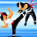 Fighting game of kung fu game icon