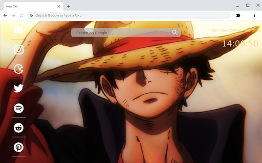 Live Wallpaper: Luffy Straw Hat - One Piece screenshot