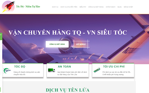 Công Cụ Đặt Hàng Tên Lửa screenshot