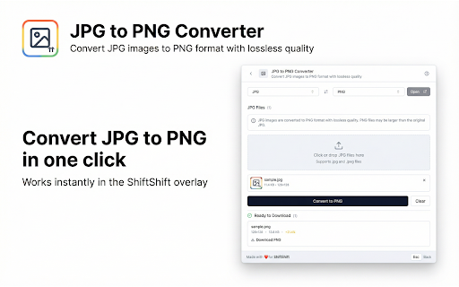 JPG to PNG screenshot