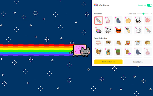 Cat Cursor ♥ Custom Cursor for Chrome™ screenshot