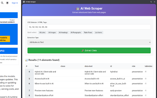 Web Scraper by AI Muse (Beta) screenshot