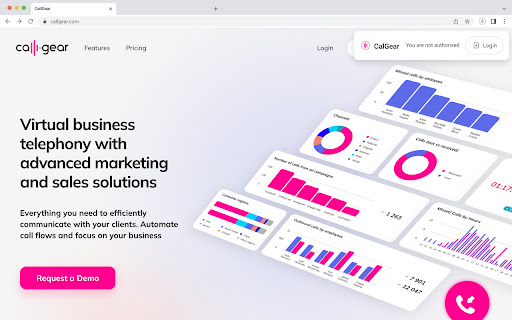 Callgear screenshot