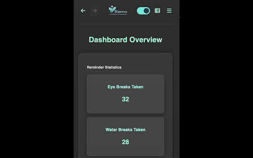 Remo - Reminder Extension screenshot