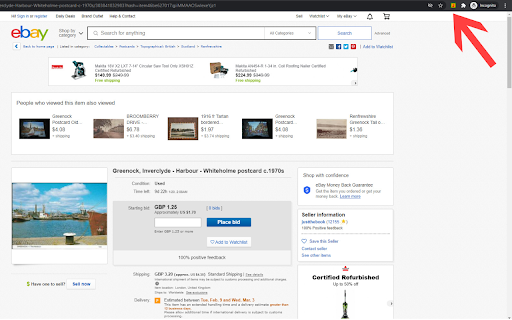 JustSnipe eBay Auction Sniper screenshot