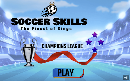 Soccer Skills Champions League Game screenshot