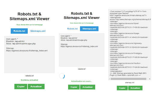 Robots TXT & Sitemaps XML Viewer 👀 screenshot