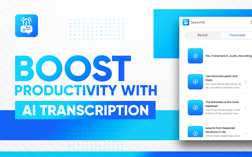 Note: AI Note Taker, Transcribe Speech To Text screenshot
