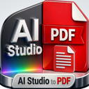 Export Google AI Studio Chats to PDF: Download Google AI Studio Chats icon