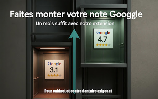 Expérience patient et collecte avis Google pour WeClever Dental screenshot