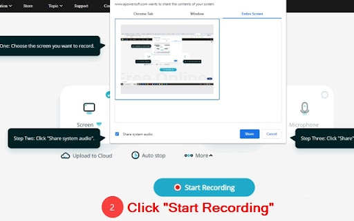 Apowersoft Free Screen Recorder screenshot
