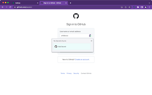 Delinea Web Password Filler screenshot