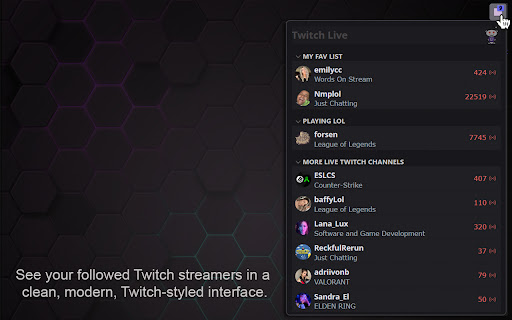 Twitch Live screenshot