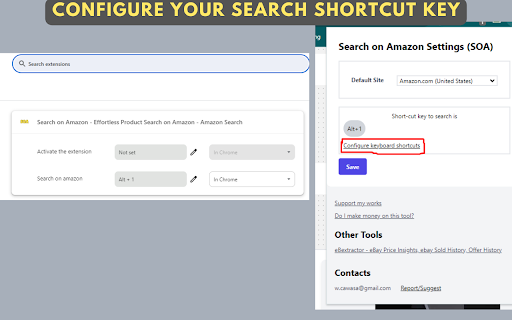 Search on Amazon - Effortless Product Search on Amazon - Amazon Search screenshot