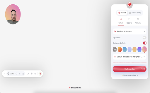 Screendesk - Screen Recorder screenshot