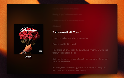 Better Lyrics (Lyrics for Youtube Music) screenshot