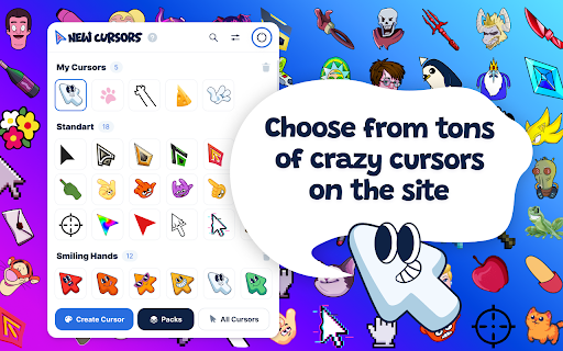 New Cursors screenshot
