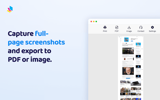 PrintFriendly: Reader Mode, PDF Editor, Save as PDF & Screenshot screenshot