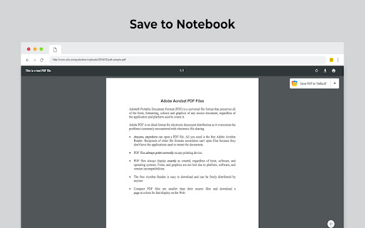 Notebook Web Clipper – Sticky Notes & Save Articles screenshot