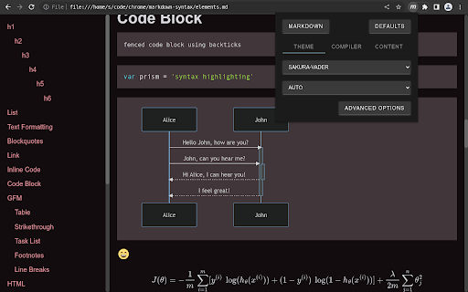 Markdown Viewer screenshot