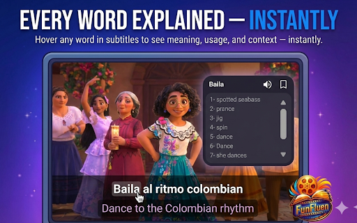Amazon Prime Subtitles & Dictionary screenshot