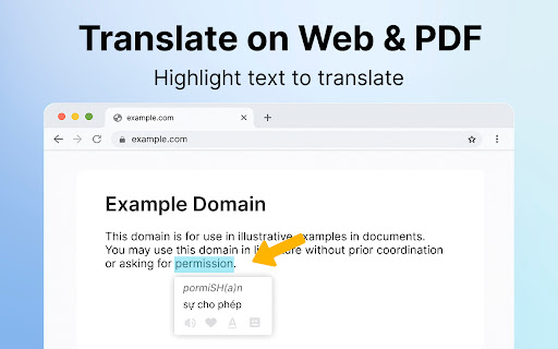 Translate Selected Text, PDF & Dictionary – AI Vocabulary Builder screenshot