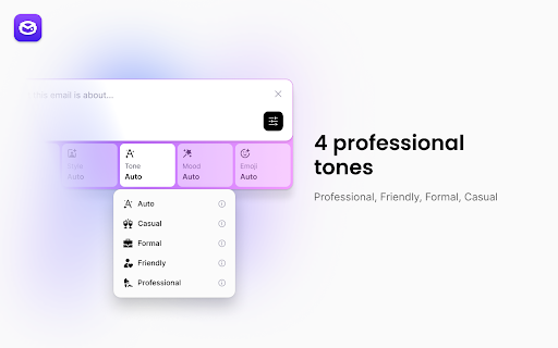 Official AI Email Writer for Gmail by WriteMail.ai screenshot