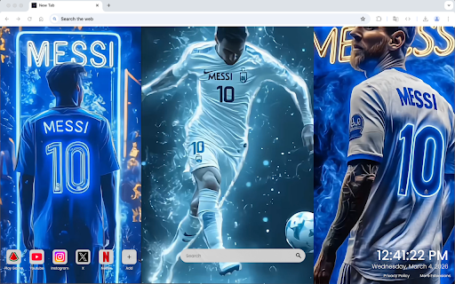 Messi Live Wallpaper screenshot