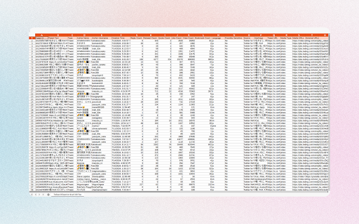 TwSearchExporter - Export Twitter Search Results screenshot
