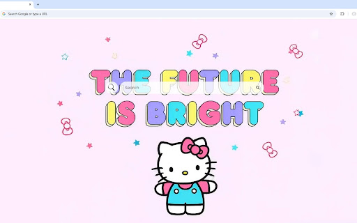 Future is Bright Hello Kitty Live Wallpaper screenshot