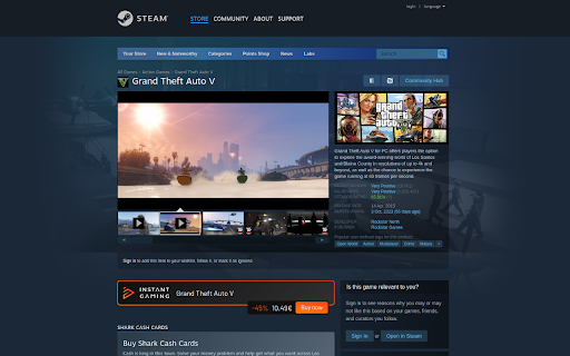 Instant Gaming screenshot