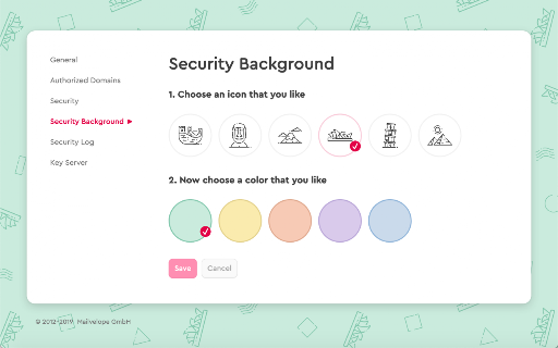 Mailvelope - Secure your email with PGP screenshot