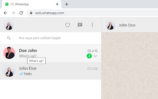 WP Message Text Blur screenshot