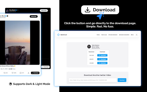 Twitter Video Downloader - Tweeload screenshot