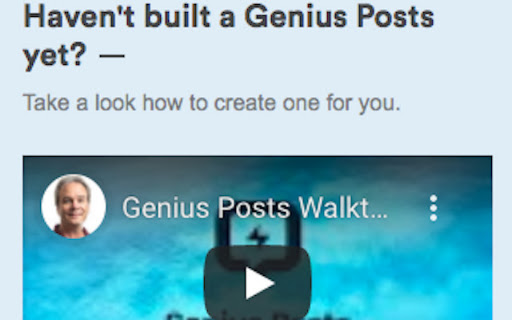 Genius Posts screenshot