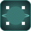 Black Hole Square icon