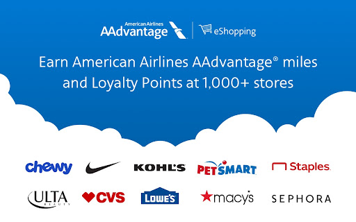 American Airlines AAdvantage eShopping® screenshot